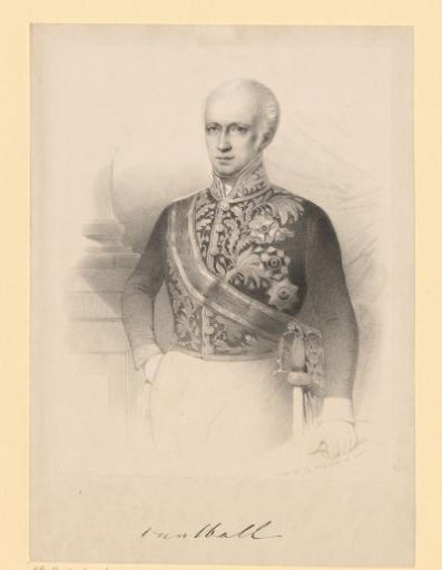 Portrait of Floris Adriaan van Hall