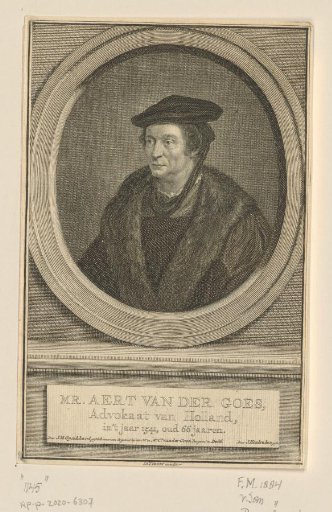 Portrait of Aart van der Goes