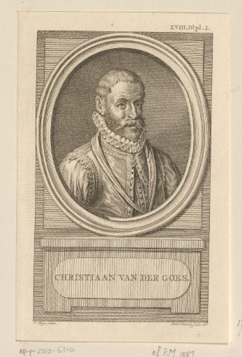 Portrait of Christiaan van der Goes