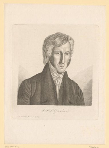 Portrait of Johann Friedrich Ludwig Göschen