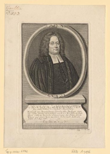 Portrait of Heinrich Ludwig Goetten