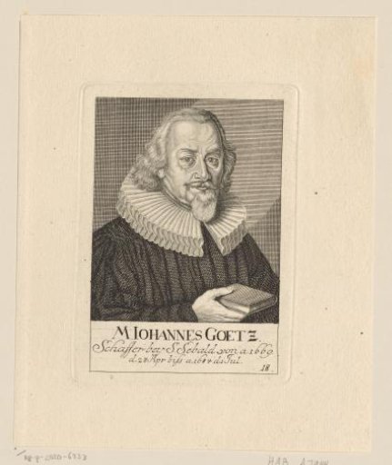 Portrait of Johann Götz