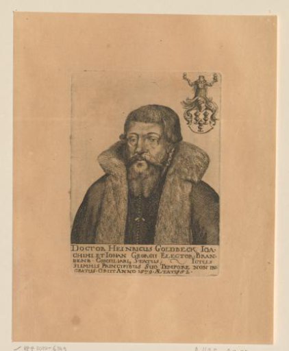 Portrait of Heinrich Julius von Goldbeck