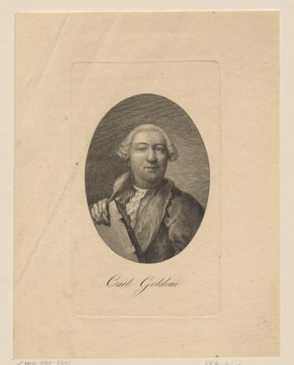 Portrait of Carlo Goldoni