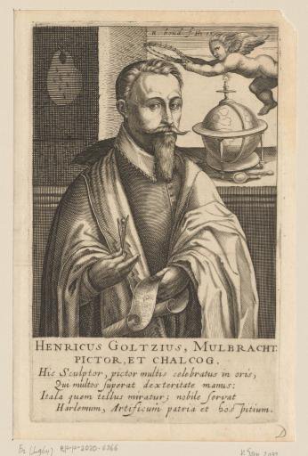 Portrait of Hendrick Goltzius
