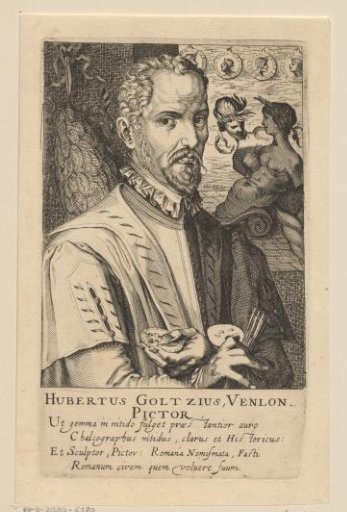Portrait of Hubert Goltzius