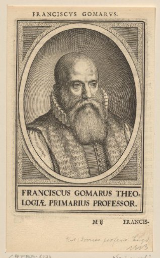 Portrait of Franciscus Gomarus