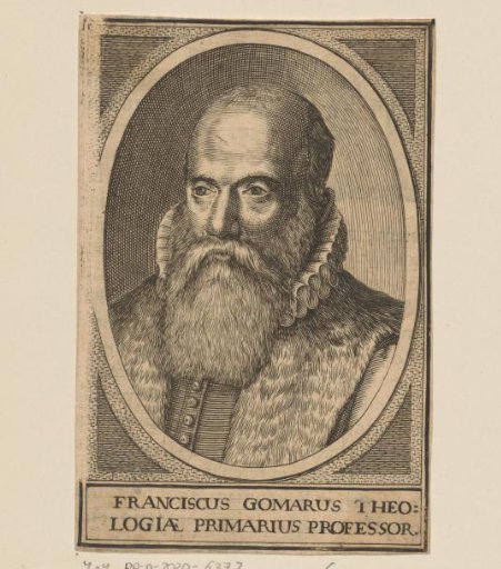 Portrait of Franciscus Gomarus