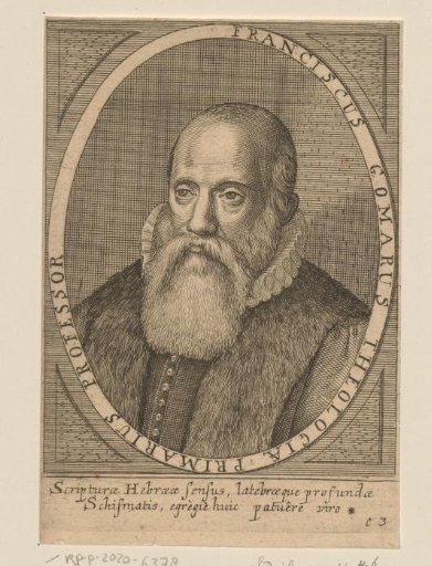 Portrait of Franciscus Gomarus