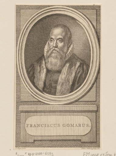 Portrait of Franciscus Gomarus