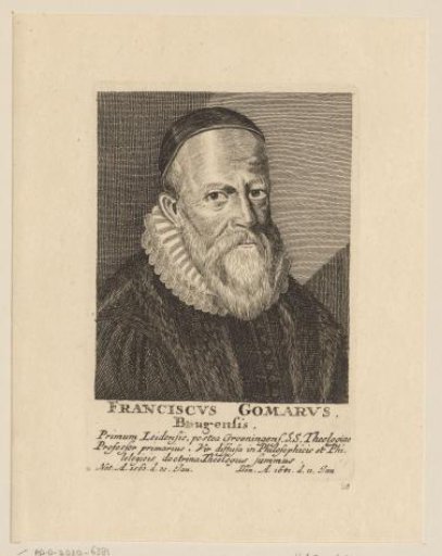 Portrait of Franciscus Gomarus