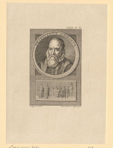 Portrait of Franciscus Gomarus