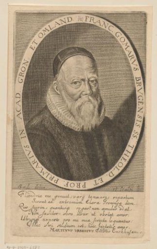 Portrait of Franciscus Gomarus