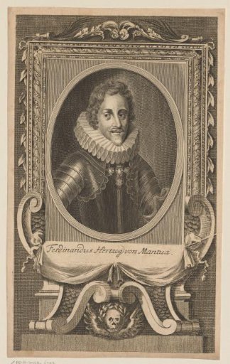Portrait of Ferdinando Carlo Gonzaga, Duke of Mantua and Montferrat