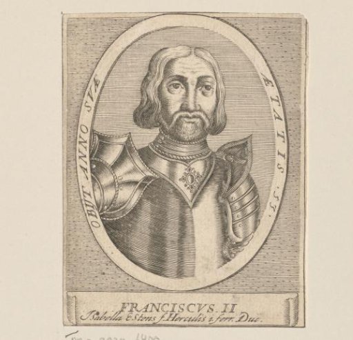 Portrait of Francesco (II) Gonzaga, Marquess of Mantua, at the age of 35