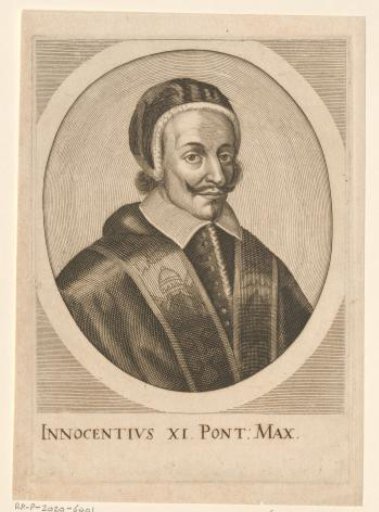Portrait of Pope Innocent XI
