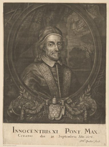Portrait of Pope Innocent XI