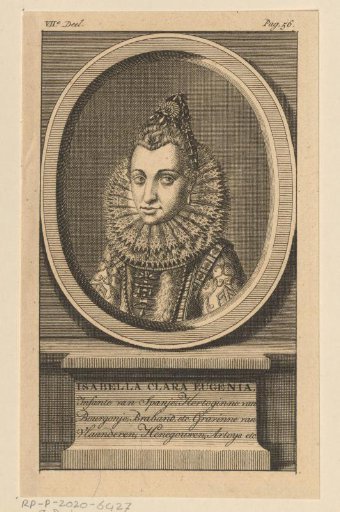 Portrait of Isabella Clara Eugenia, Infanta of Spain
