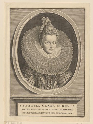 Portrait of Isabella Clara Eugenia, Infanta of Spain