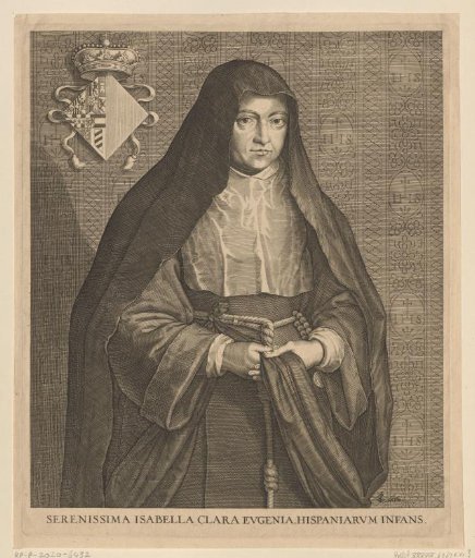 Portrait of Isabella Clara Eugenia, Infanta of Spain