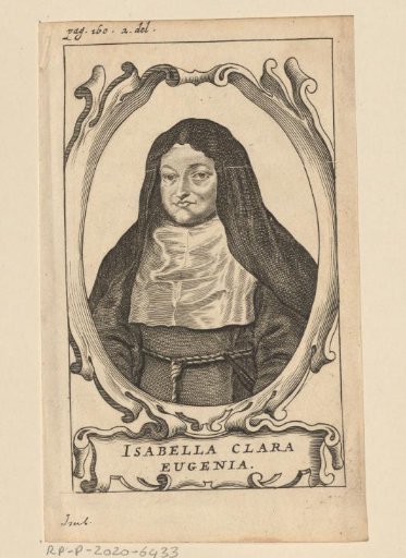 Portrait of Isabella Clara Eugenia, Infanta of Spain