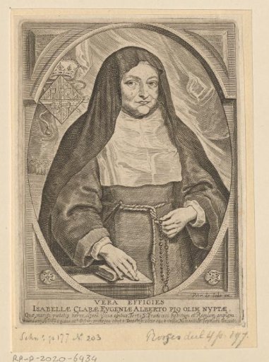 Portrait of Isabella Clara Eugenia, Infanta of Spain