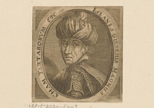 Portrait of Islam Giray III