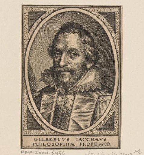 Portrait of Gilbertus Jacchaeus