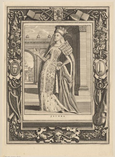 Portrait of Jacqueline of Bavaria, Countess of Holland, Zeeland and Hainaut