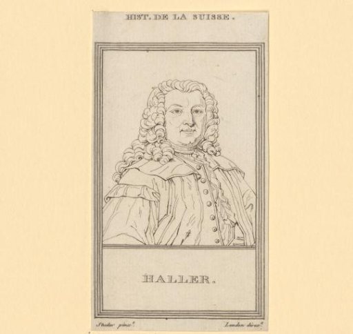 Portrait of Albrecht von Haller