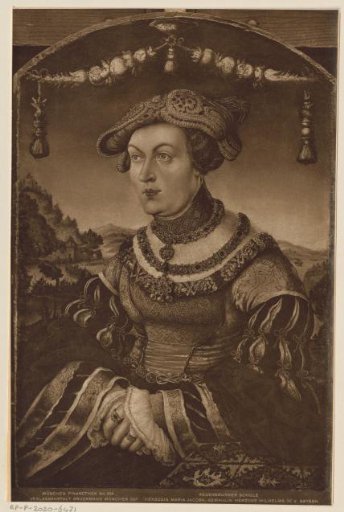 Portrait of Maria Jakobäa von Baden