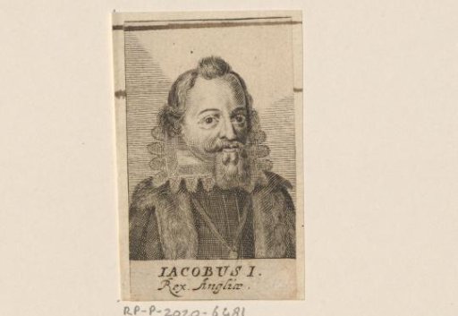 Portrait of James I, King of England
