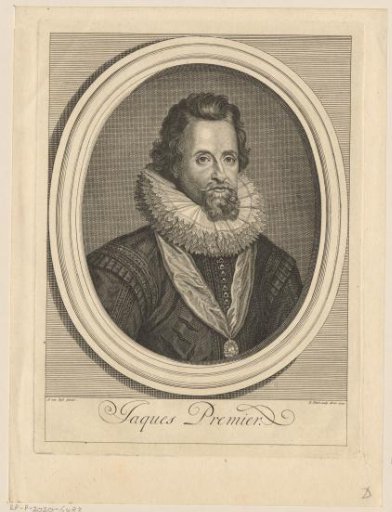 Portrait of James I, King of England