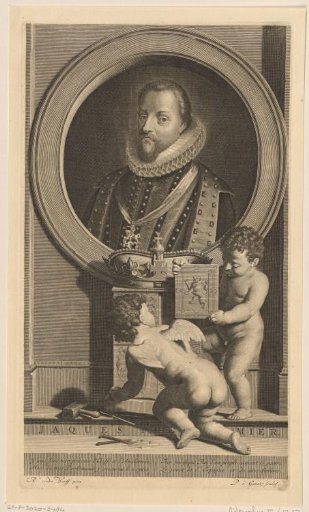 Portrait of James I, King of England