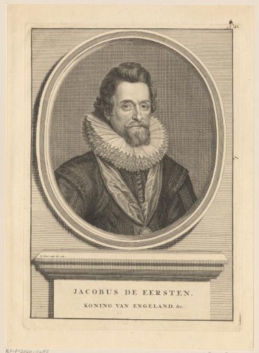 Portrait of James I, King of England