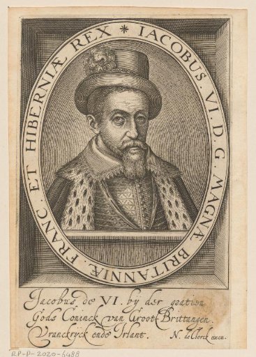 Portrait of James I, King of England