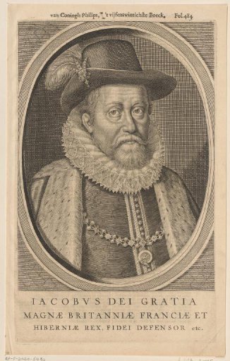 Portrait of James I, King of England
