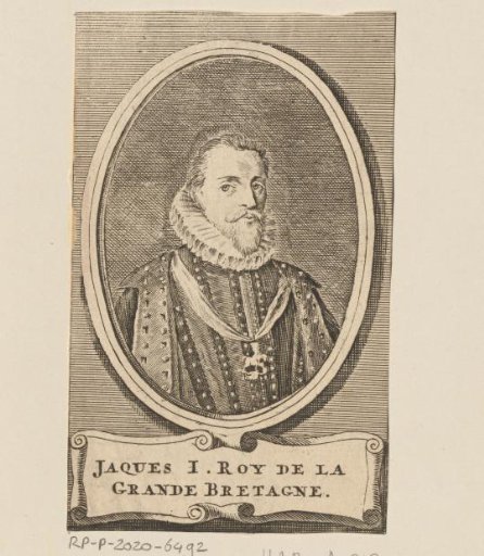 Portrait of James I, King of England