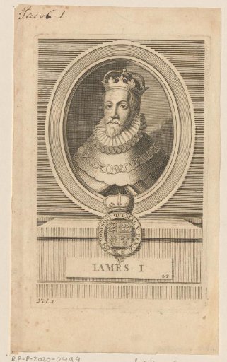 Portrait of James I, King of England