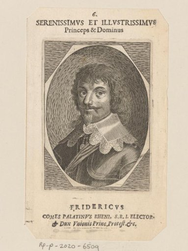 Portrait of Frederick V of the Palatinate