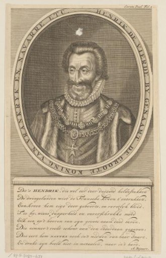 Portrait of Henry IV, King of France and Navarre