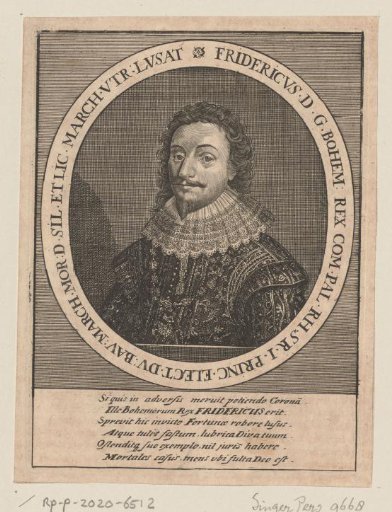 Portrait of Frederick V, Elector Palatine