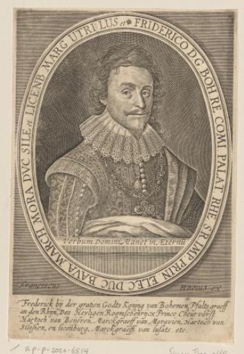 Portrait of Frederick V, Elector Palatine