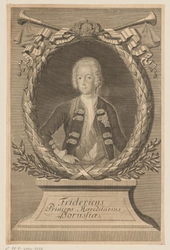 Portrait of Frederick the Great as Prince