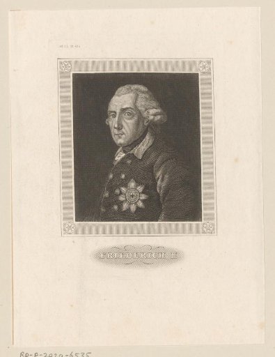 Portrait of Frederick the Great