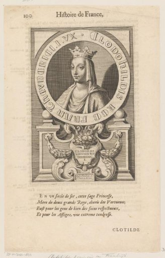 Portrait of Clodoïlde