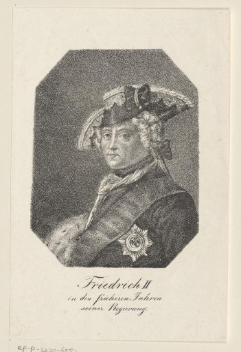 Portrait of Frederick the Great