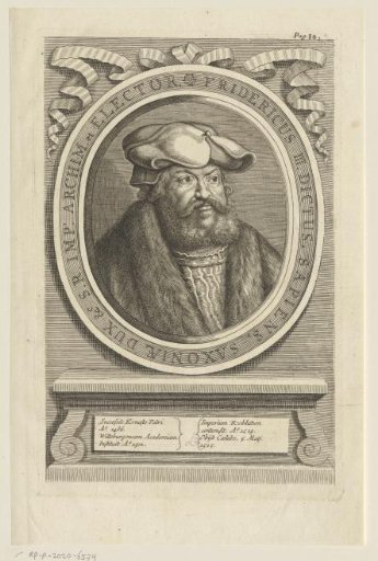 Portrait of Frederick III of Saxony