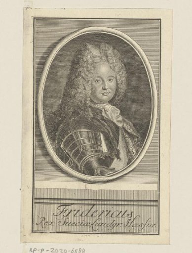 Portrait of Frederick I of Sweden