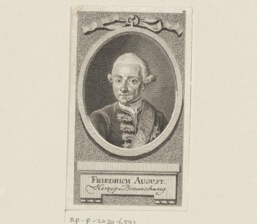 Portrait of Frederick Augustus of Brunswick-Wolfenbüttel
